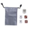 Dices Acrylics Backgammon Dices Set with Pearls Finish for Game Backgammon for Casual and Competitive Play Entertainment Gaming