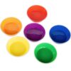 Didax Sorting Bowls, Set of 6 – Colorful Plastic Bowls for Counting, Sorting and Organizing – 6-Inch Classroom Math Manipulatives, Grades K–3