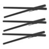 Didiseaon 6pcs Black Permanent Laundry Marker Pen for Clothes and Bags