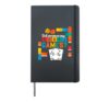 Did Someone Say Board Games? Funny Board Game Lover Hardcover Journal, Black