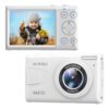 Digital Camera, FHD 1080P Digital Camera White