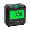 Digital Protractor Inclinometer with Magnetic Base, 0-360 Degree Angle