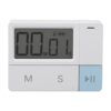 Digital Timer Countdown Count Up Magnetic Back Stand Large Display Stopwatch for Classroom Kitchen Cooking Baking Exercise Teachers Kids, White