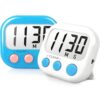 Digital Timer for Kids Classroom Timers for Teachers 2 Pack Blue White