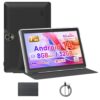 DIGITHINK Tablet 7Inch Android 14.0 with Protective Case, 8GB(3+5GB Expand) RAM+ 32GB ROM, IPS Screen, Dual Camera, Bluetooth 5.0 WiFi Tab (Black)
