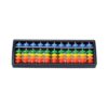 Digit Standard Abacus Soroban with Colorful Beads (11-Column)