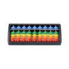 Digit Standard Abacus Soroban with Colorful Beads (9 Column)