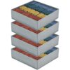 DIMJ Drawer Organizer, Set of 4 Foldable Non-Woven Drawer Dividers, 24 Compartments Socks, Drawer Organizer Drawer Separators Drawer Organizer, Light Grey