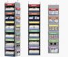DIMJ Hanging Closet Organizer 2 in 1 - Weekly Clothes Organizer for Kids Over the Door Organizer 6-Shelf Daily Monday Friday Weekend Hanging Shelves, for School Outfits, Baby Clothes, Grey