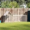DINDING Chicken Coop Silver Galvanized Steel 9.8 ft Large Outdoor Poultry Habitat with Robust Lockable Door and Weatherproof Design for Chickens Ducks and Small Birds Easy Installation