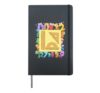 Dinosaur Numbers Idea For Kids & Protractor Square Ruler Hardcover Journal, Black