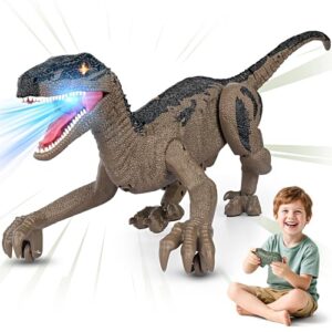 Dinosaur Toys for Kids 3+, 2.4GHz Remote Control Dinosaur with Walking