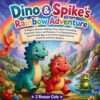 Dino & Spike's Rainbow Adventure A Magical Dinosaur Bedtime Story About Friendship, Teamwork, Colors, and Kindness Fun Rhyming Picture Book for Kids ... Read-Aloud for Preschool and Early Readers