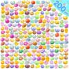Dioju 200 Pcs Mochi Squishy Toy, Mini Kawaii Squishies Bulk Sensory Fidget Toys Goody Bag Party Favors for Kids, Classroom Prizes Pinata Filler Carnival Stocking Stuffers Christmas Birthday Gifts