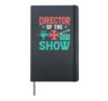 Director Of The Show Actors Theater Hardcover Journal, Black