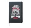 Dirt Track Racing Race Girlfriend Girl Grandma Hardcover Journal, Black