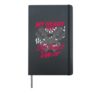 Dirt Track Racing Race Sprint Car Girlfriend Girl Grandma My Hardcover Journal, Black