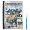 Diuhofart Vintage Washi Sticker Book Ephemera for Junk Journals,800+ Journaling Stickers for Scrapbooking Supplies, Collage, DIY Crafts Arts Decorative 24 Sheets