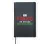 Diverdent Phonic Hardcover Journal, Black