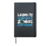 Diving Diver Learn To Scuba Dive Zombies Can'T Swim Hardcover Journal, Black