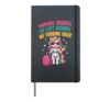 Divorce Party newly divorced woman Hardcover Journal, Black