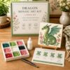 DIY Animal Mosaic Art Kit with Acrylic Tiles and Easel