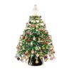DIY Beaded Christmas Tree Craft Kit with Angel Topper, 18 cm