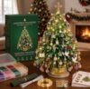 DIY Beaded Christmas Tree Kit - 3D Crystal Holiday Craft Set for Adults