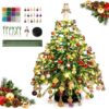 DIY Beaded Christmas Tree Kit, 3D Crystal Beaded Holiday Craft Set，A