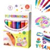 DIY Bubble Popcorn Drawing Pens, Magic Popcorn Puffy Pens for Kids (1 Box)