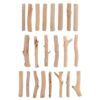 DIY Craft Material Pack Wooden Sticks for Ornament Projects