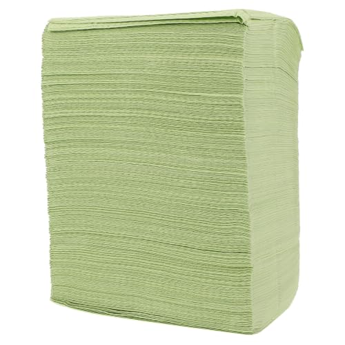 DIYEAH 125 Sheets Disposable Nail Table Towels for Nail Salons and Beauty Salons Soft Wood Pulp Paper Material Absorbs Excess Liquids Keeps Workspace Clean and Dry 125 Sheets Pack
