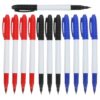 DIYEAH 12pcs Whiteboard Marker Pens with Eraser, Fine Point 0.5mm