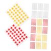 DIYEAH 30sheet Star Behavior Stickers and Students Motivational Reward Small Colorful Paper Star Stickers for Homeschool and Arts Crafts Easy to Peel and Stick for Behavior Charts