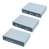 DIYEAH 3PCS Stackable Drawer Storage Boxes, Desk Organizer, 9x6.5x2in