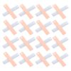 DIYEAH 40pairs Zinc Copper Electrode Sheets for Fruit Battery Experiments