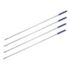 DIYEAH 4pcs Telescopic Pointer Stick for Classroom Teaching, Extendable Handheld Presenter Adjustable Length from 8.3 to 39.4 Inches, Portable Stainless Steel and Silicone Teaching Board