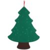 DIY Felt Christmas Tree Set for Creative Children with Hook and Loop (C