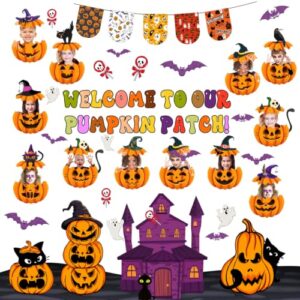 DIY Halloween Pumpkin Classroom Door Decorations and Bulletin Board Decor