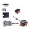 DIY kit 15KV High Frequency DC High Voltage Arc Ignition Generator Inverter Step Up DIY Kit U Core Transformer Suite