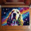 DIY Latch Hook Rug Kit English Setter Dog Star at Rainbow Stars 38x52cm-3
