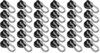 DIYMAG Magnetic Hooks,Black 30 Pack 70LBS Heavy Duty Magnet Hooks