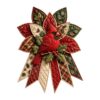 DIY Quilted Christmas Door Wreath Fabric Kit, 3D Patchwork Sewing Craft Set