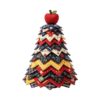 DIY Quilted Christmas Tree Kit, 3D Fabric Patchwork Craft Set for Adults & Beginners, Handmade Holiday Sewing & Tabletop Decor Project, Creative Crafting Gift Box