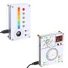 DIY Thermo-Hygrometer Soldering Kit, ICSTATION Washing Machine Simulation Soldering Project, Temperature and Humidity Meter with Expression LED DIY Washing Machine Control System Solder Practice Kit