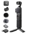 DJI Osmo Pocket 3 Creator Combo, 1'' CMOS, 4K Resolution/120fps Vlog Camera, 3-Axis Stabilization, Face/Object Tracking with Mic Mini Transmitter