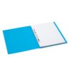 Djois, Secolor 3113502 Sliding Bar Folder, A4, 100% Recycled Cardboard, FSC, Blue, Pack of 10, Practical Folder, Metal Compressor, Easy Identification, Recycled Cardboard