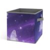 DJUETRUI Book Glitter ButterflyFoldable Sturdy Storage Bins