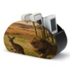 DJUETRUI World Animals Leather Remote Control Holder