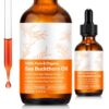 DLOMFVFQ Sea Buckthorn Oil Organic, 100% Pure, Cold-Pressed Natural Oils, Rich in Omega fatty acids, Superoxide Dismutase, and Vitamin E, Lightweight Moisturizer for Dry Skin, Hair & Nails - 2.03 Oz